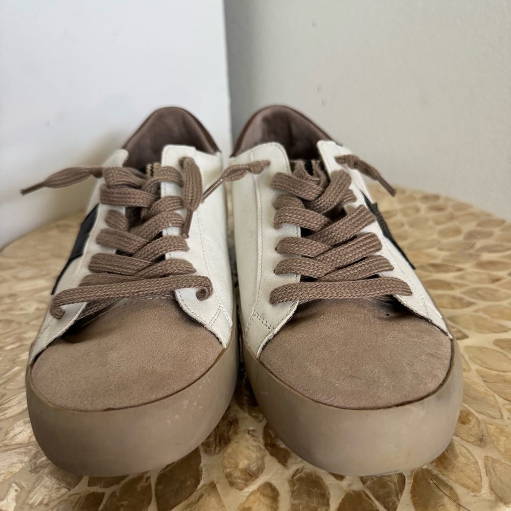 New Shushop Pamela Black Star Sneakers size 9 - Picture 7 of 12